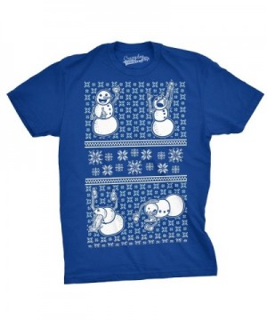 Crazy Dog T Shirts Snowmen Christmas