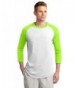 Sport Tek Colorblock Jersey T200 White Shock Large