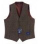 Gioberti Button Formal Tweed Checked