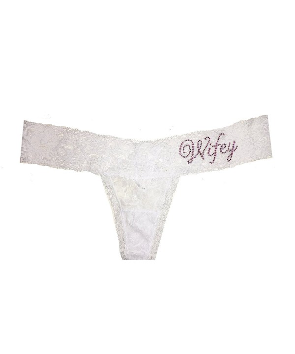 Darling Wifey Thong Classy Bride