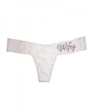 Darling Wifey Thong Classy Bride