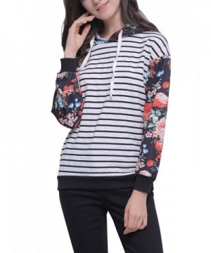 Blooming Jelly Striped Pullover Sweatsirts
