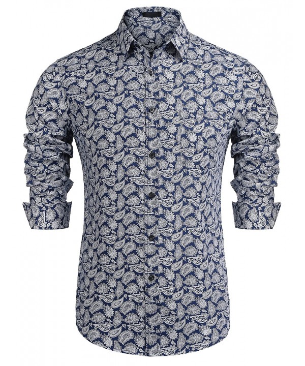 Simbama Paisley Button Shirts Floral