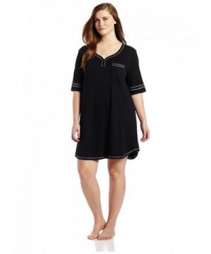 Karen Neuburger Womens Plus Size Nightshirt