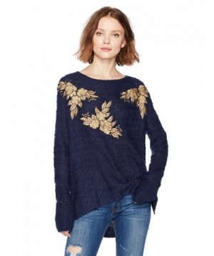 Ella Moon Applique Pullover Sweater