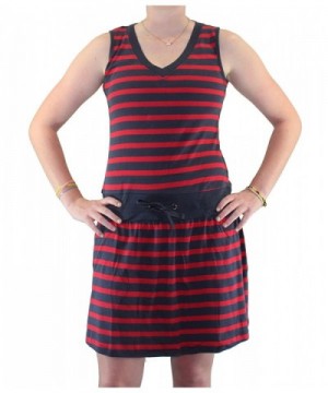 Maks Design Ladies Cover up Red Navy