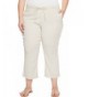 NYDJ Womens Drawstring Ankle Pants