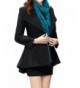 GRAPENT Womens Casual Asymmetrical Blazer