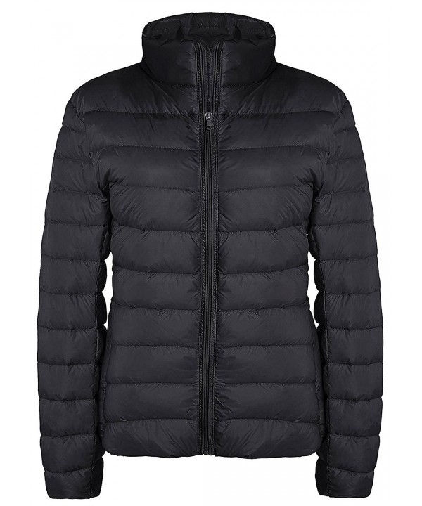 Lightweight Down Jacket-Women's Short Packable Ultra Down Jacket ...