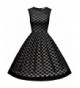 MissMay Womens Classy Polka Pinup