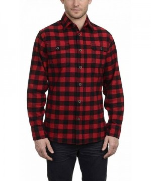 Jachs Brawny Flannel Button Buffalo