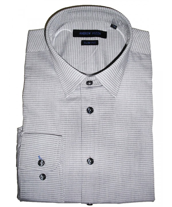 Andrew Fezza Check Dress Shirt