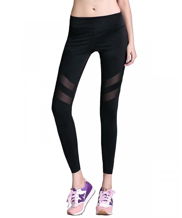 SUNNYME Womens Leggings Stretch Workout