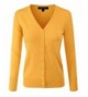 ELF FASHION Sweater Cardigan MUSTARD