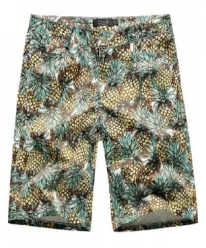 SSLR Pineapples Stretch Casual Hawaiian