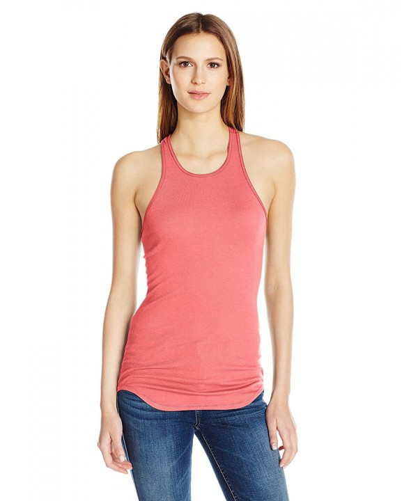 Splendid Womens Racerback Tank Coral