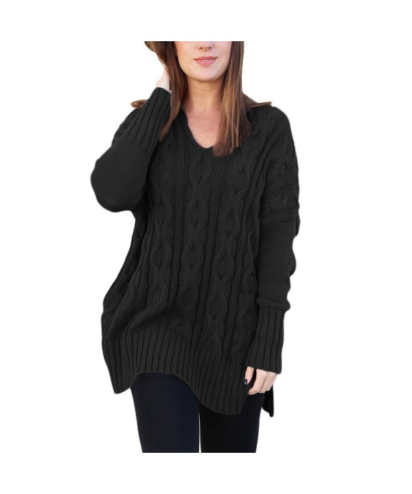 Domy Womens Sweater Oversized Pullover