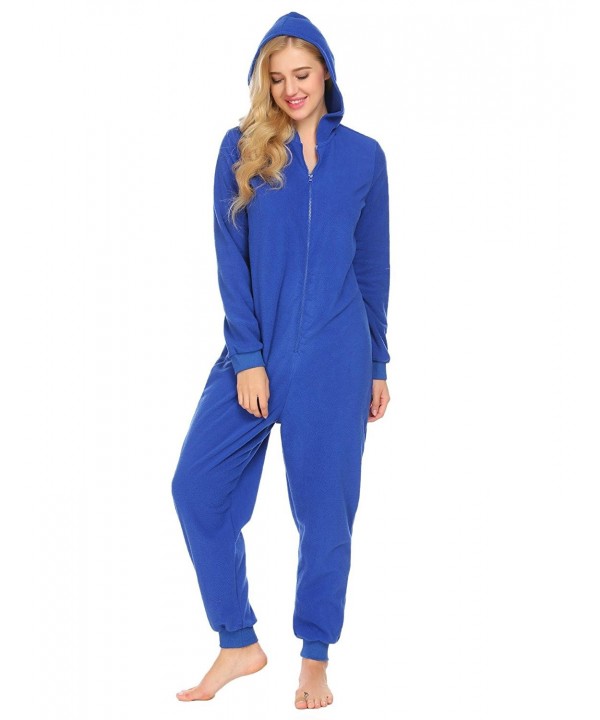 Langle Pajamas One Piece Sleepwear Jumpsuit