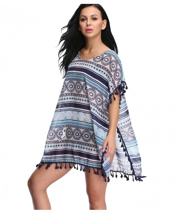 LANFEI Chiffon Swimwear Beachwear Coverups