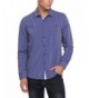 Jinidu Slim Fit Long Sleeve Striped Oxford