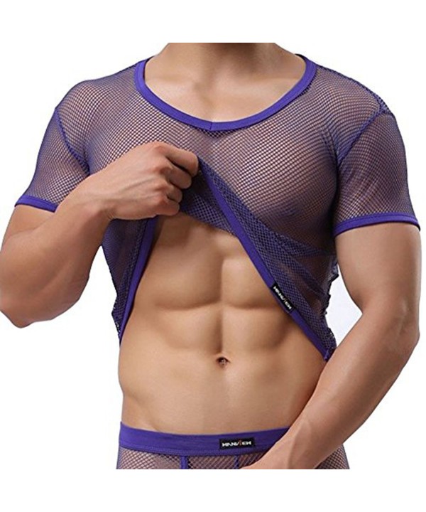 CHICTRY Through Fishnet Clubwear T Shirt