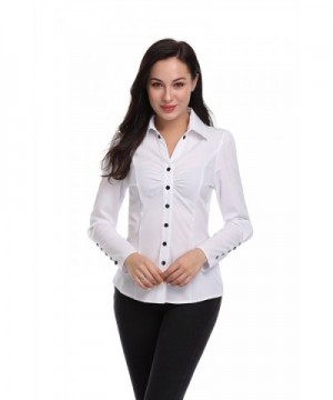 Argstar Womens Sleeve Button Shirt