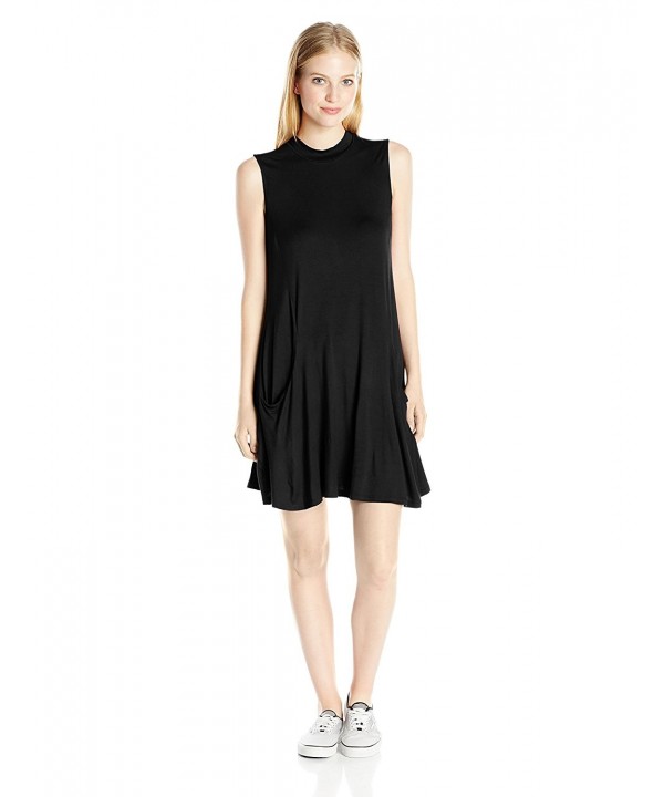 Trixxi Juniors Solid Swing Dress