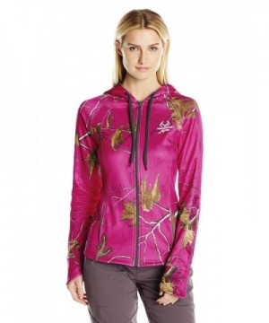 Realtree Womens Fleece Hoodie Fuchsia