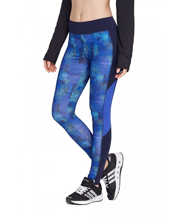 PHIBEE Womens Leggings Printed Workout