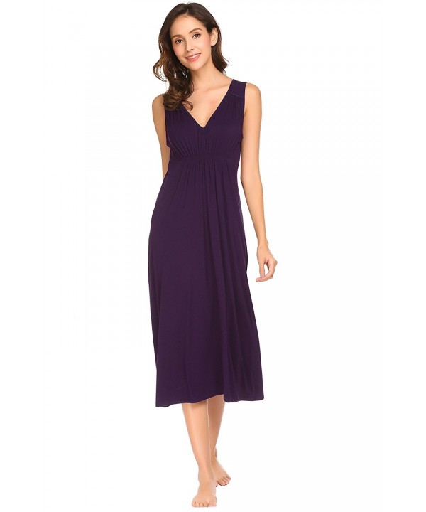 sleeveless sleep dress