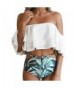 MUMUBREAL Swimsuits Shoulder Ruffled XX Large