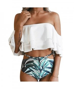 MUMUBREAL Swimsuits Shoulder Ruffled XX Large