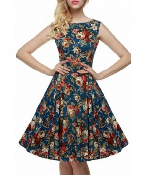 Babyonline Floral Printed Hepburn Dresses