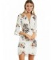 Kinikiss Womens Floral Sleeve Elegant