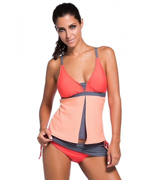 Tops Plus Swimsuit CuloTPes Colorblock