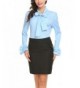 Hersife Career Fitted Ruffle Stand Up