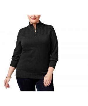 Karen Scott Womens Turtleneck Sweater