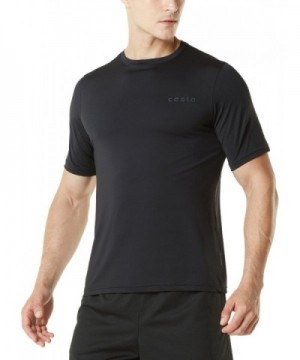 Tesla TM MTS04 BLK_Large HyperDri T Shirt Athletic