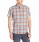 Nautica Plaid Short Sleeve Shirt Fireside