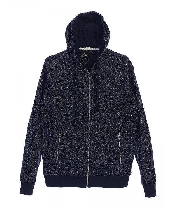 Gioberti Hoodie Zipper Pockets Marled