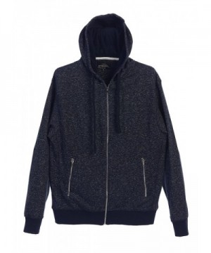 Gioberti Hoodie Zipper Pockets Marled