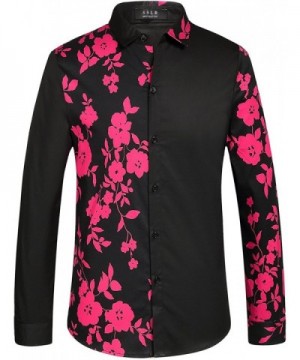 SSLR Flowered Casual Sleeve Button