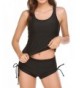 Ekouaer Swimwear Boyshorts Tankini Swimsuit