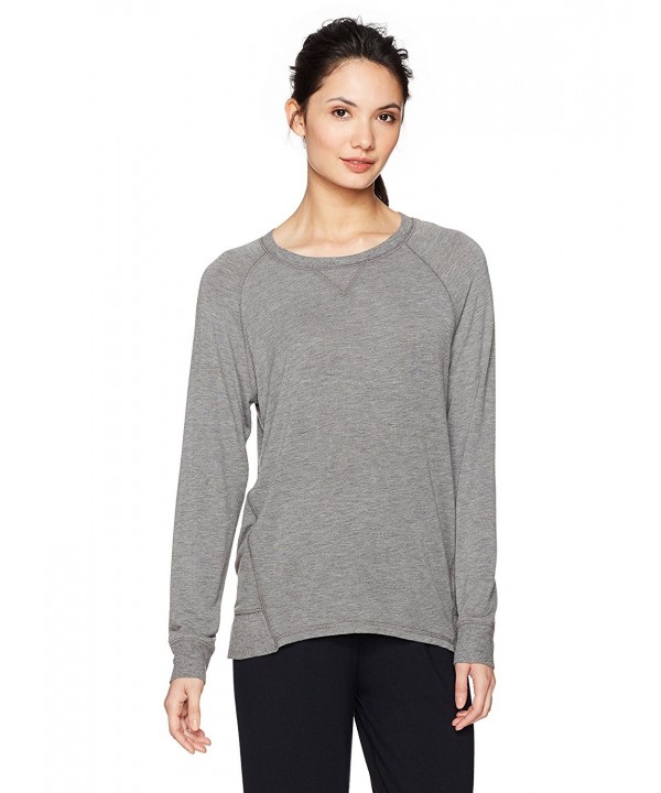 Women's Lounge Essentials Top - Heather Grey - CF183GX3ZA3