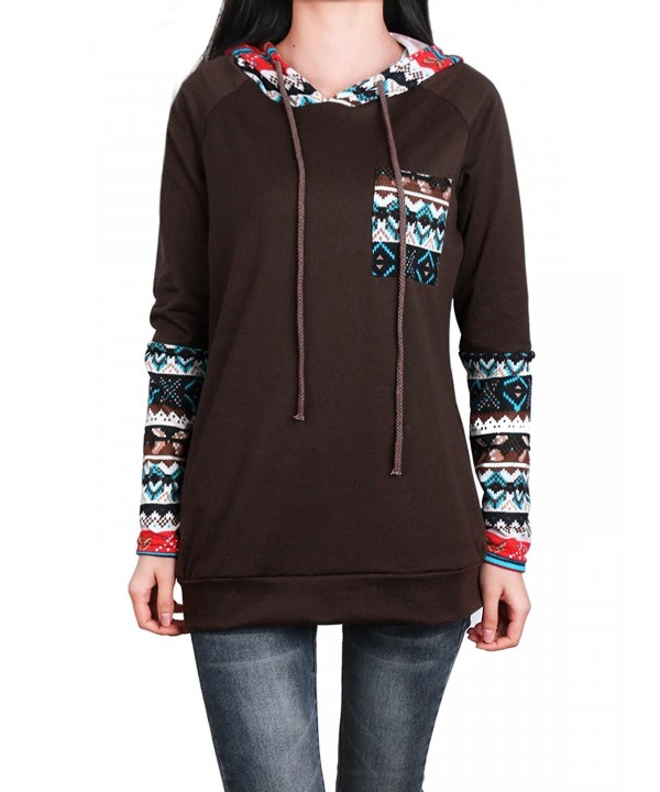 Anna Smith Geometrical Drawstring Sweatshirt