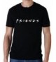 Uzair Friends T Shirts Black Medium