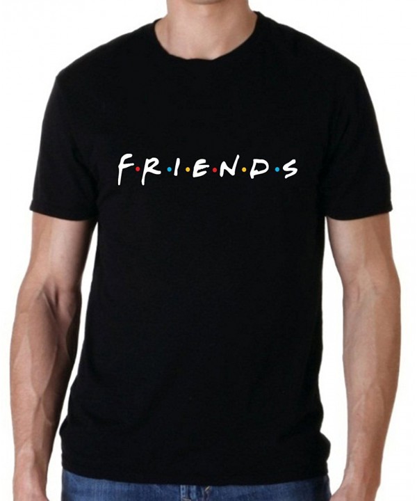 Uzair Friends T Shirts Black Medium