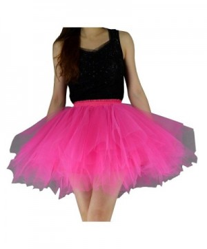 YSJ Womens Tulle Petticoat Skirts