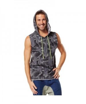 Zumba Surged Sleeveless Hoodie Scarlet