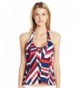 Nautica Womens Voyage Halter Tankini